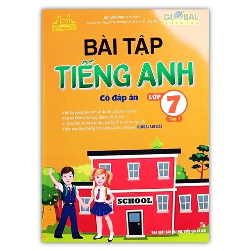 Sách - Bài tập tiêng anh 7 có đáp án - Tập 1 ( Mới )