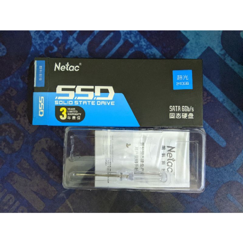 Ổ Cứng SSD Netac 240GB M.2 2280 SATA N535N