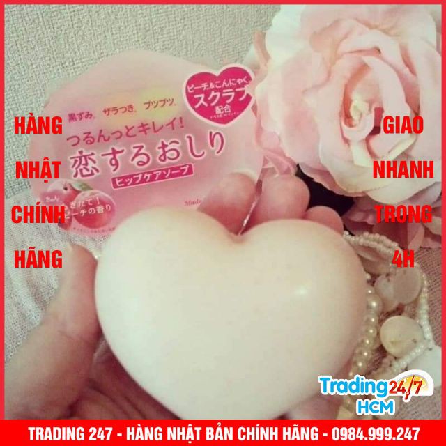 [Giao hàng HCM - 4h ] Xà phòng ngừa thâm mông Pelican Hip Care Soap - Nội địa Nhật Bản