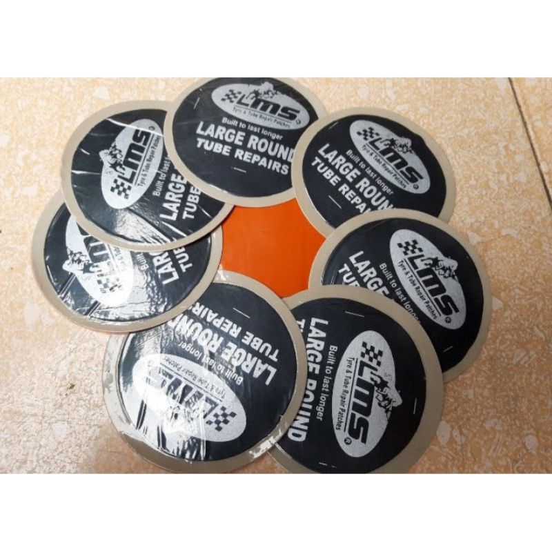Hộp 20 miếng vá lốp ô tô, xe máy LMS Medium Round