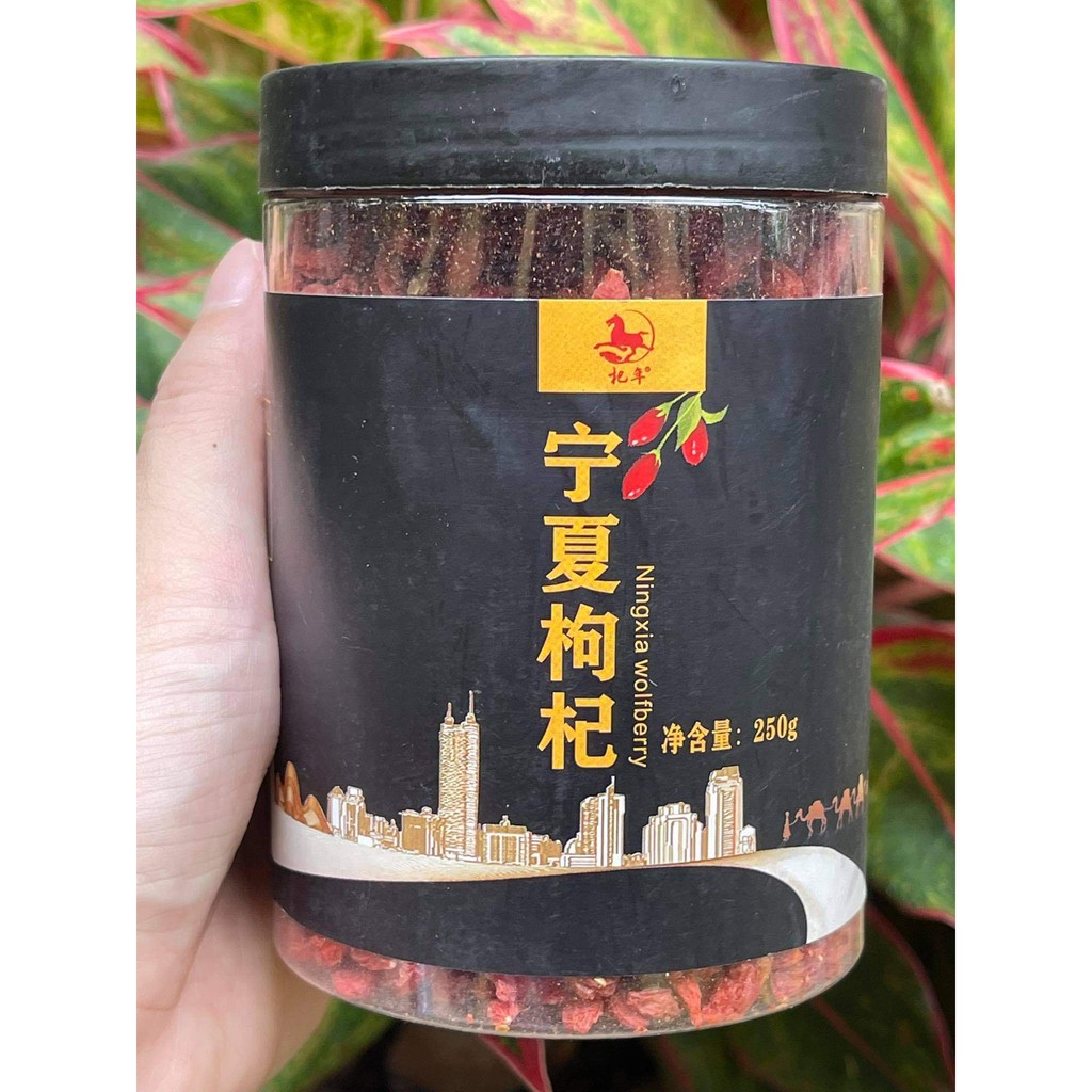 250g KỶ TỬ HỮU CƠ NINH HẠ - RẤT SẠCH SẼ - RẤT KHÔ - RẤT ĐẦY ĐẶNG