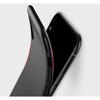 Ốp lưng mềm siêu mỏng bằng carbon cho iPhone X