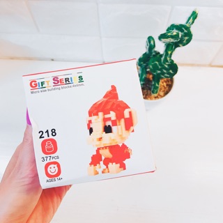 Mini Block | Đồ chơi xếp lego | - Hikozaru (pokemon) -  377 pcs