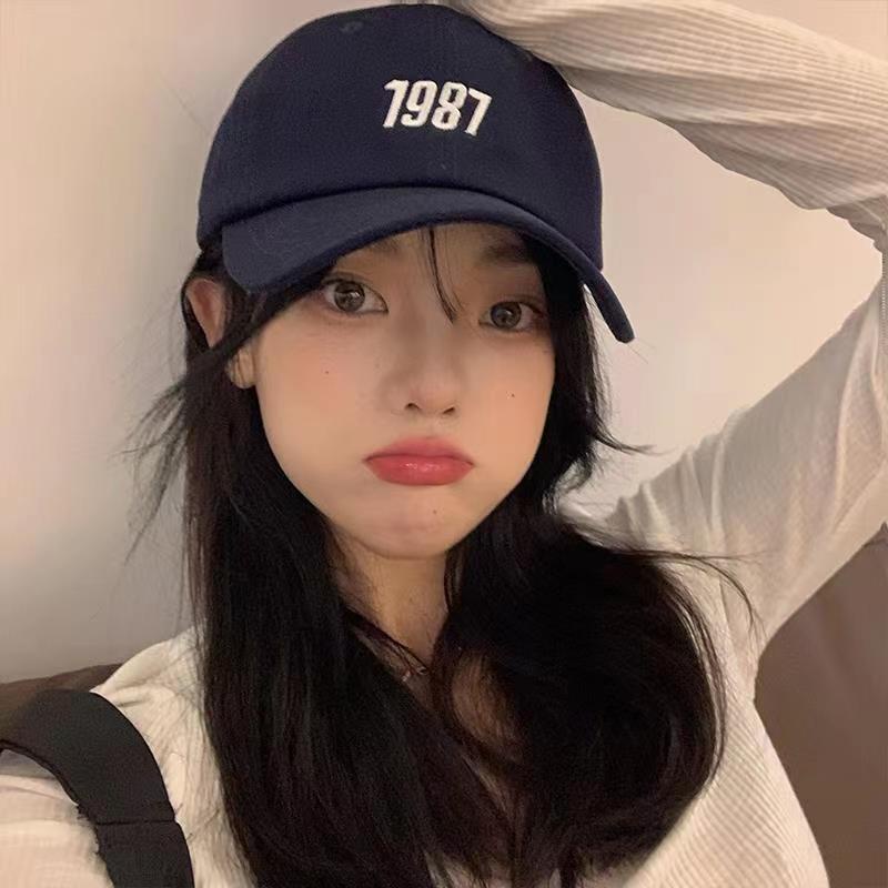 Mũ lưỡi trai THE CAPAL 1987 phong cách Hàn Quốc đơn giản cho nam và nữ