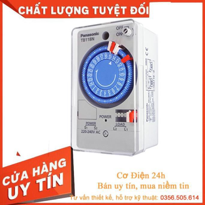 Chint Rơ le thời gian thực - đồng hồ hẹn giờ - Timer hẹn giờ Panasonic TB118N TB118 (hàng chính hãng)