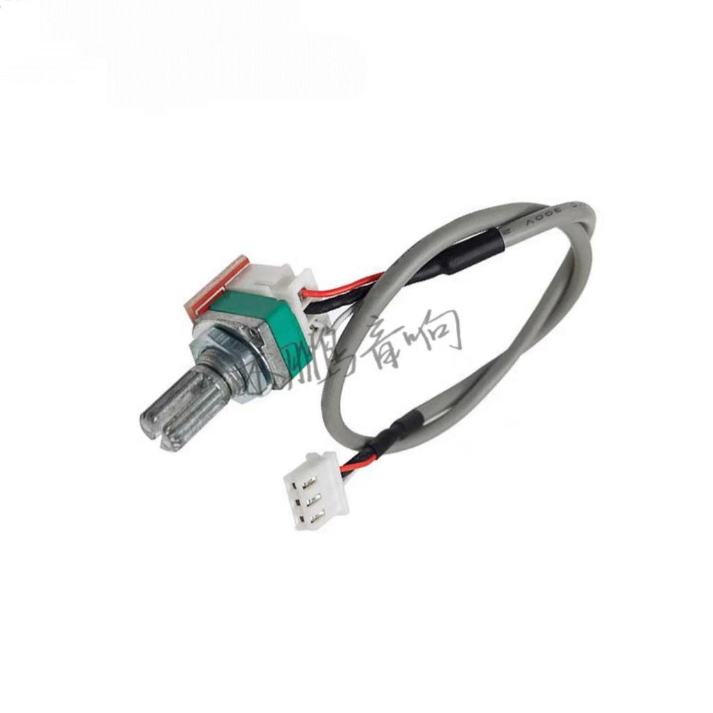 Chiết áp 2.5mm kèm jack kết nối 3 chân chống nhiễu dài 30cm dùng cho bảng mạch khuếch đại công suất.