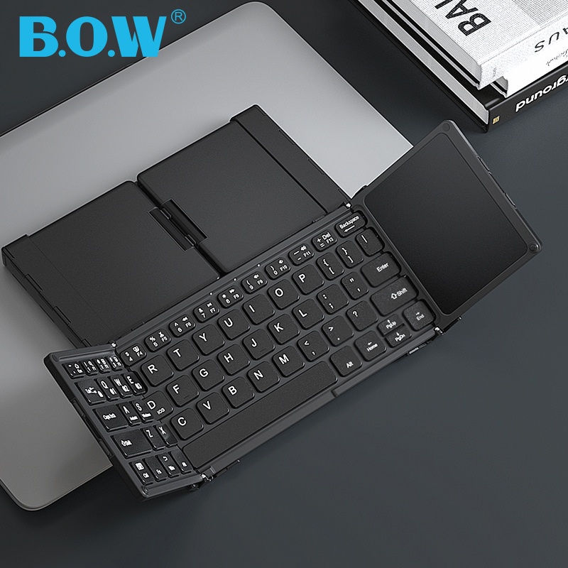 Bộ Bàn Phím Và Chuột bluetooth Không Dây Cho Notebook, Máy Tính, Điện Thoại, Máy Tính Bảng hb318