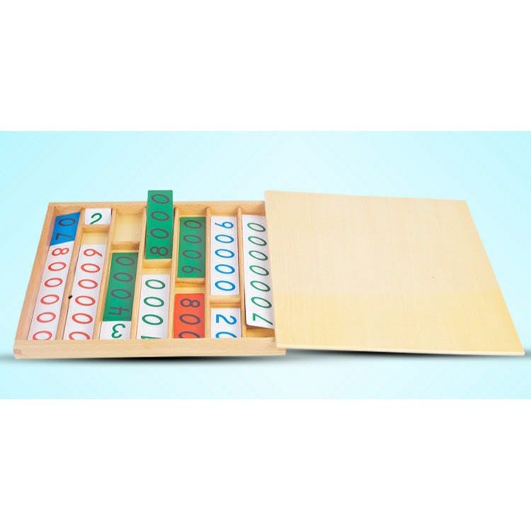 Giáo Cụ Montessori - Bộ Trò Chơi Ngân Hàng [ Hàng Đẹp Chuẩn - MA22 ]