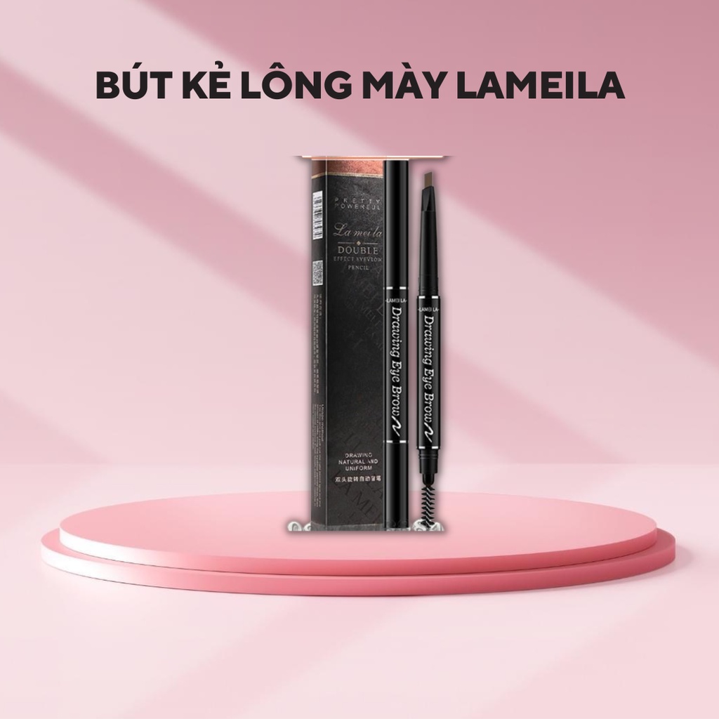 Bộ trang điểm đầy đủ 7 món LAMEILA trang điểm Kem Nền Phấn Phủ Phấn Mắt Mascara Kẻ Mày Kẻ Mắt Son