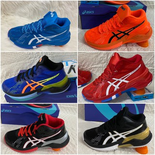 Giày Bóng Chuyền Nam 🎁Tặng Bọc Gối🎁 Đế Cao Su Khâu Full Đế, Êm Chân, Thoáng Mát