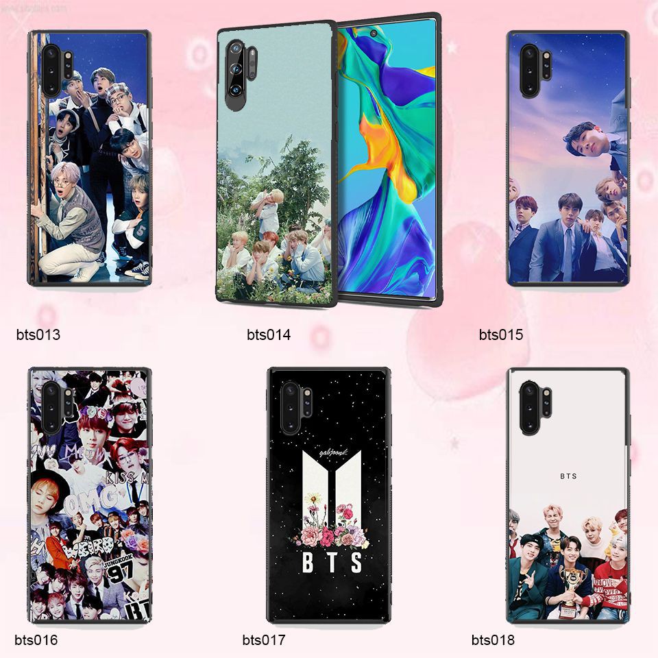 Ốp dẻo Samsung Note 10, 10 Plus hình BTS - bts003
