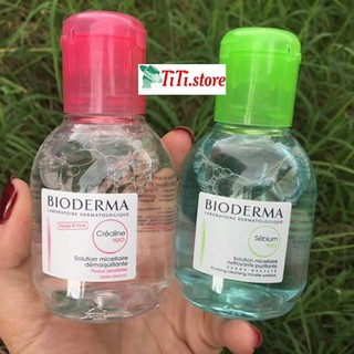 Nước Tẩy Trang Bioderma Xanh Và Hồng