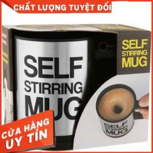 [ Bán Lẻ Giá Sỉ ] Cốc Pha Cà Phê Thông Minh Tự Khuấy Self Stirring Mug, Dùng Pin Tiện Dụng