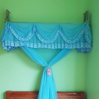 màn xếp không kèm khung 2mx2m50
