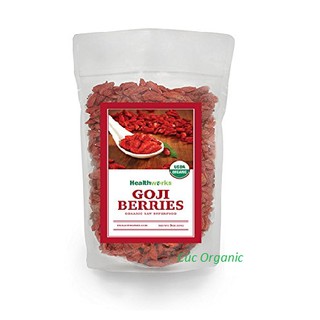 Kỷ tử hữu cơ Healthworks Goji Berries Raw Organic 227g / 454g