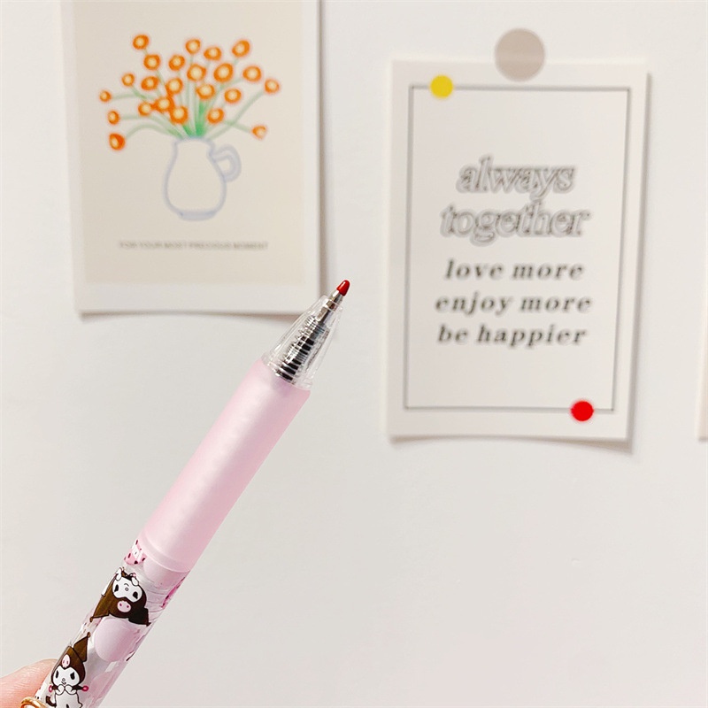 Bút bi gel Sanrio gia đình 0.5mm dễ thương Melody Cinnamoroll hình Cinnamoroll hoạt hình sinh viên quà văn phòng phẩm