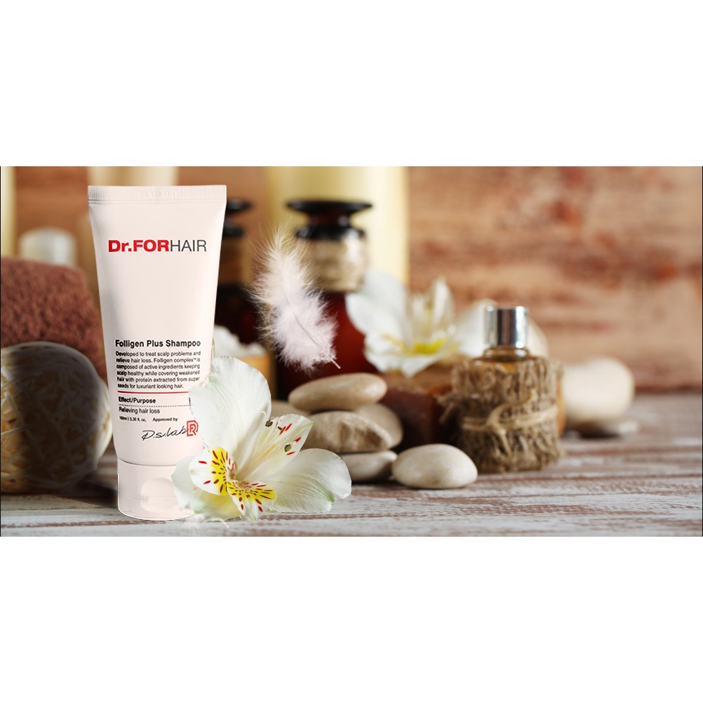 Dầu gội giảm rụng tóc Dr.ForHair kích thích mọc tóc - Combo Dr For Hair 100ml