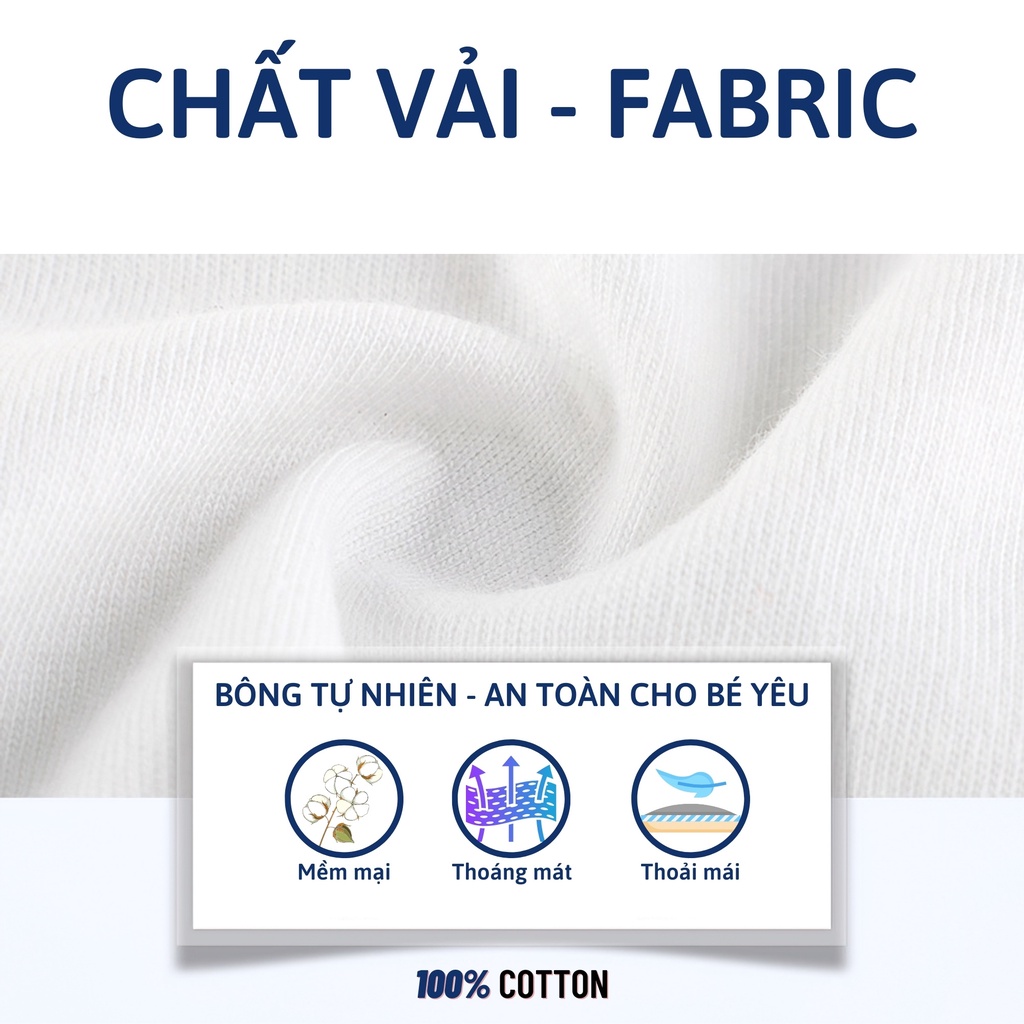 Áo thun dài tay bé trai 27Kids áo thu đông nam 100% Cotton cho trẻ từ 2-10 tuổi BLTS6