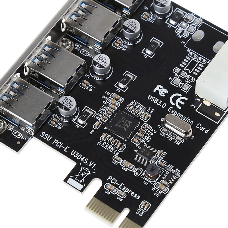Thiết bị chuyển đổi 4 cổng PCI-E sang USB 3.0 | BigBuy360 - bigbuy360.vn