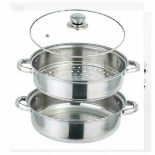 NỒI HẤP INOX 2 TẦNG