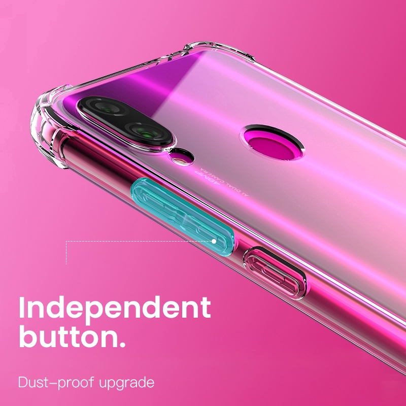 Casing Xiaomi Redmi Note 7 6 K20 Pro 7A Redmi 7A 6A Go Redmi Note 8 Pro Shockproof Transparent Soft Silicone Phone Case