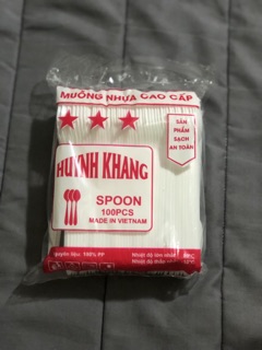 500 chiếc thìa nhựa cao cấp