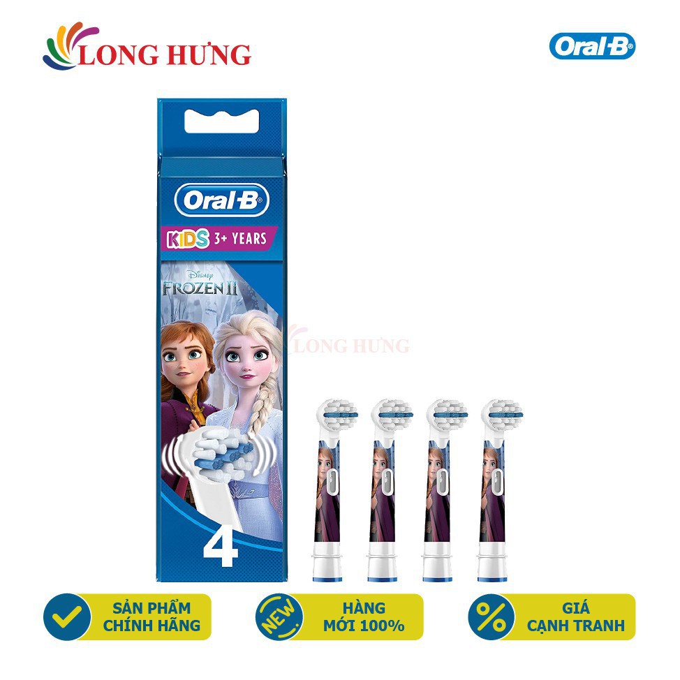 [Hàng Auth] Đầu bàn chải thay thế bàn chải điện trẻ em Oral-B Disney Frozen - Hàng nhập khẩu