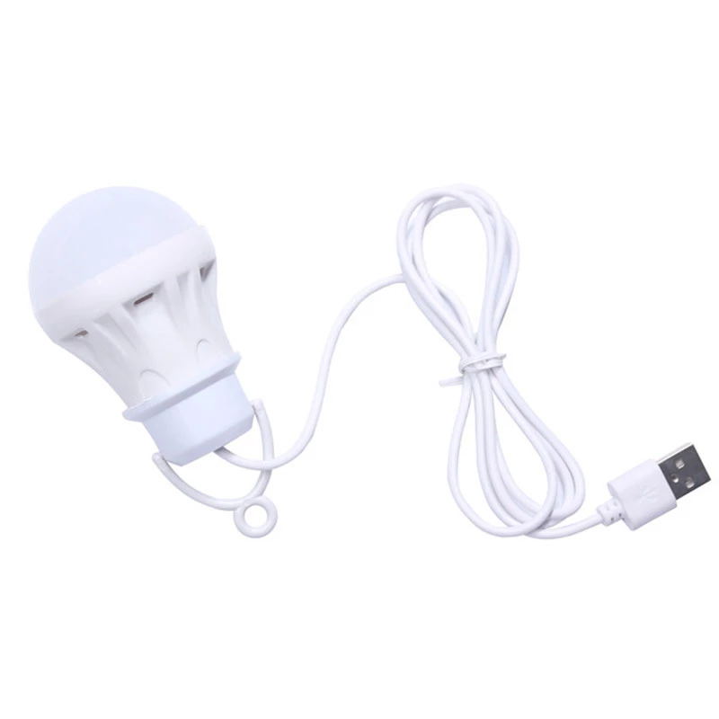 Bóng Đèn LED Mini 5V Cắm Trại / Leo Núi Nguồn USB Nhỏ Gọn Tiện Lợi