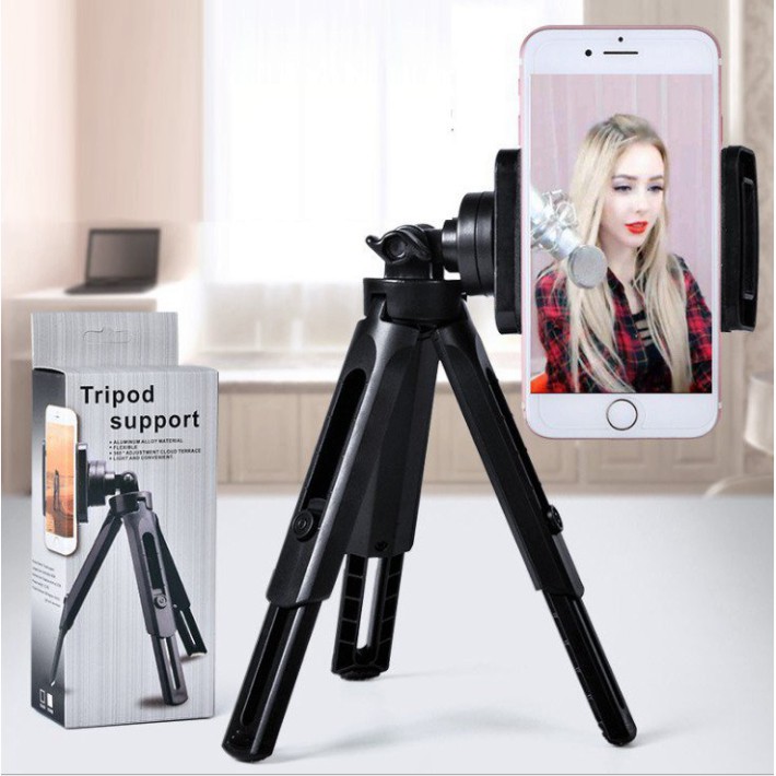 [Hàng loại 1- 1 đổi 1] Giá đỡ TRIPOD MINI 360 độ dành cho điện thoại, máy ảnh nhỏ gọn để livestream, chụp ảnh