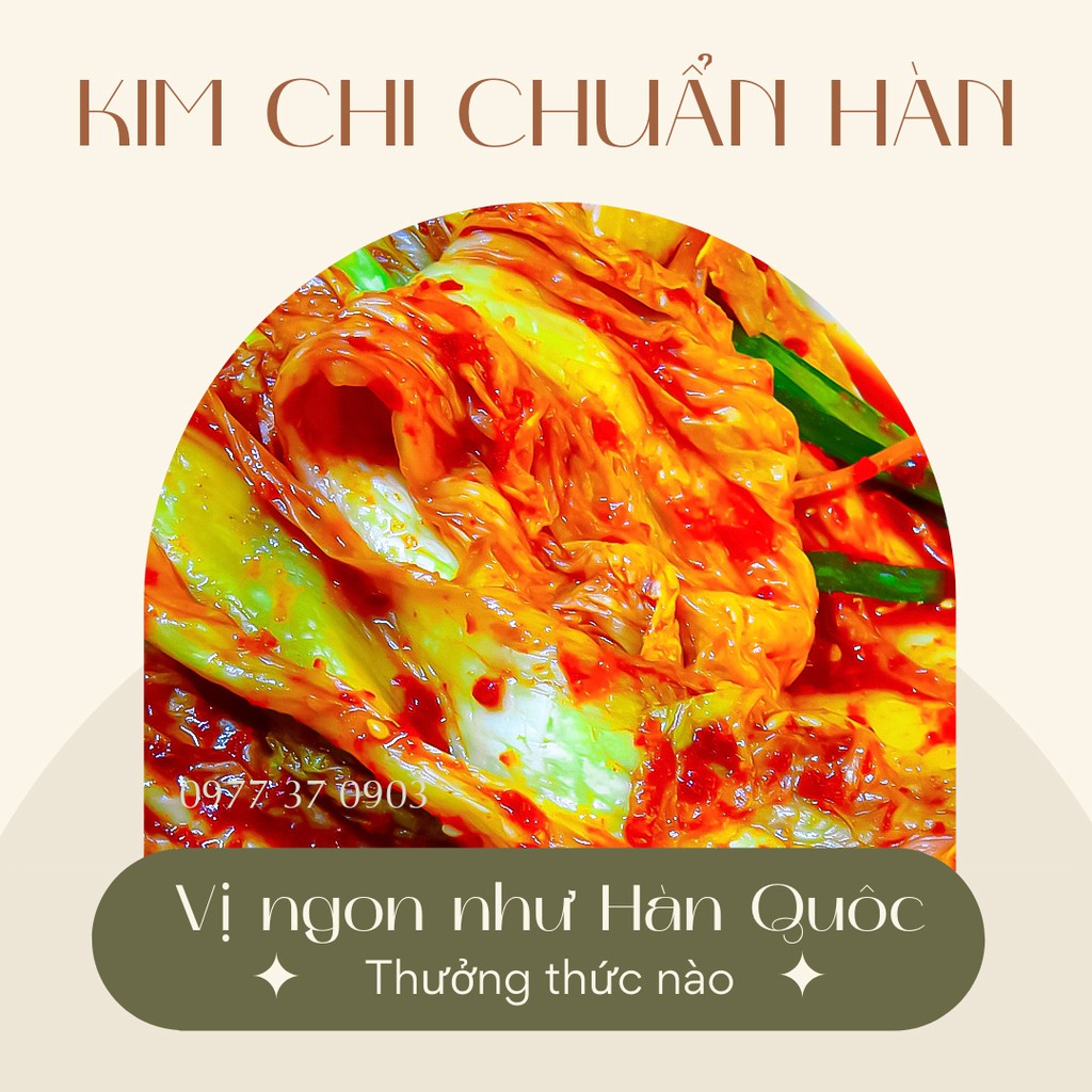 Kim Chi Hàn Quốc ( 한국김지)hộp 500G lên men 100% tự nhiên cam kết không sử dụng chất bảo quản