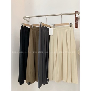 Chân váy xếp ly to