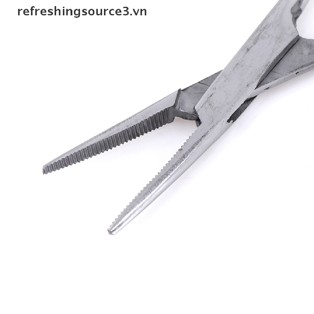 Kẹp Tóc Đầu Cong Bằng Thép Không Gỉ 12.5cm Chất Lượng Cao