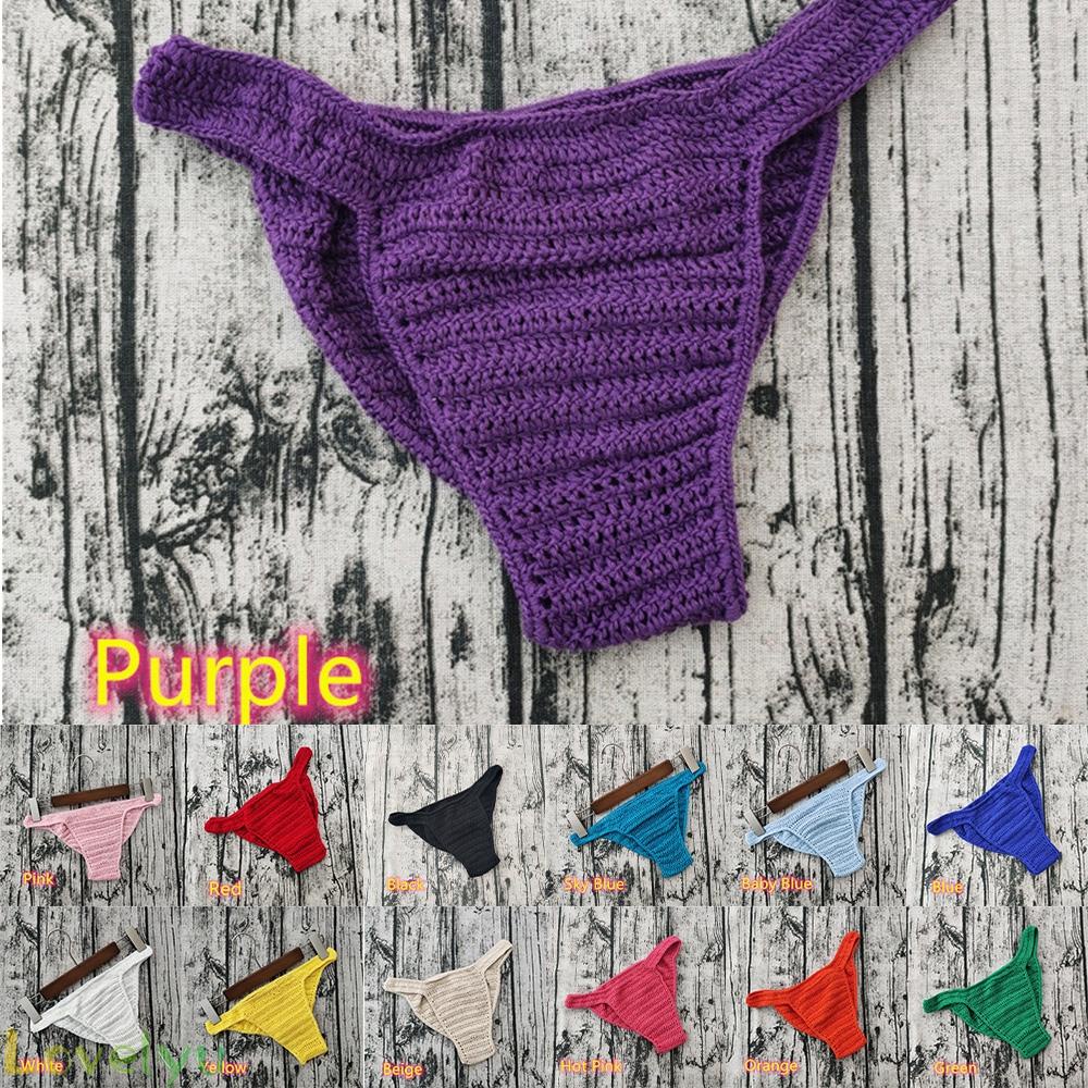 Quần Lót Lọt Khe Đan Móc Thoáng Khí Cho Nam Nữ