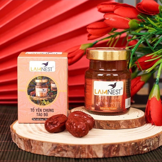 Combo 10 hũ Yến chưng sẵn 30% yến Lamnest- yensaocaocaplamnest
