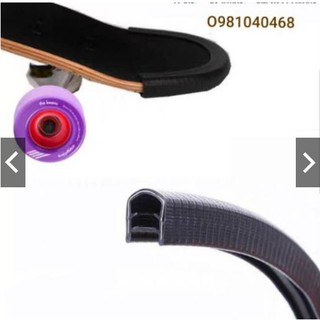 BỘ 2 CHIẾC BO BẢO VỆ 2 ĐẦU VÁN TRƯỢT SKATEBOARD - LONGBOARD LOẠI DÀY LÕI KIM LOẠI