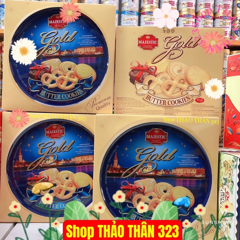 Bánh Quy Bơ GOLD MAJESTIC 681gram