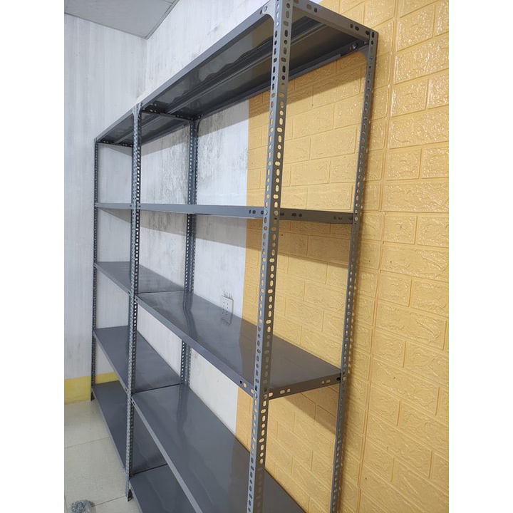 Kệ Sắt V Lỗ Đa Năng Dài 1m x Rộng 0,4 m x Cao 1m-1,2m-1,5m-2m – 3,4,5,6 Tầng -