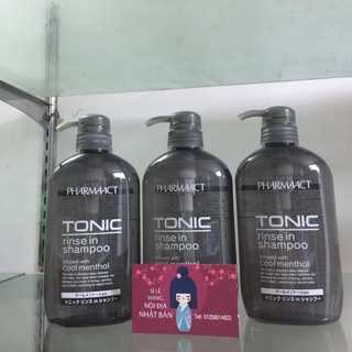 Dầu gội đầu tonic 600 ml nhật bản