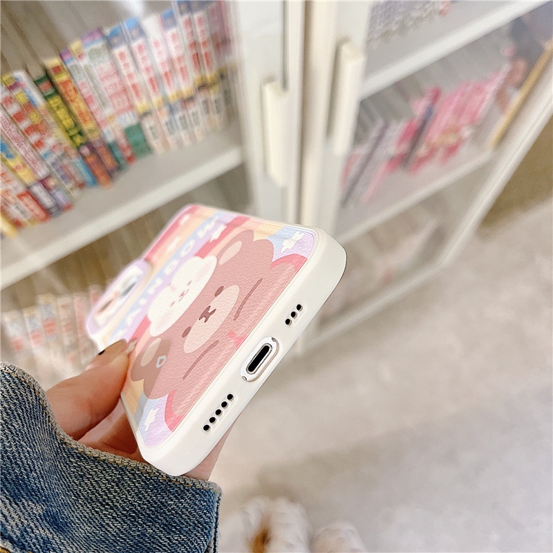 Ốp lưng iphone Ốp Điện Thoại Họa Tiết Trái Vải Cho Iphone7 / 8plus / x / 14pro / 11 / 12 / 13 / pro / max / plus / Promax Dinuo case