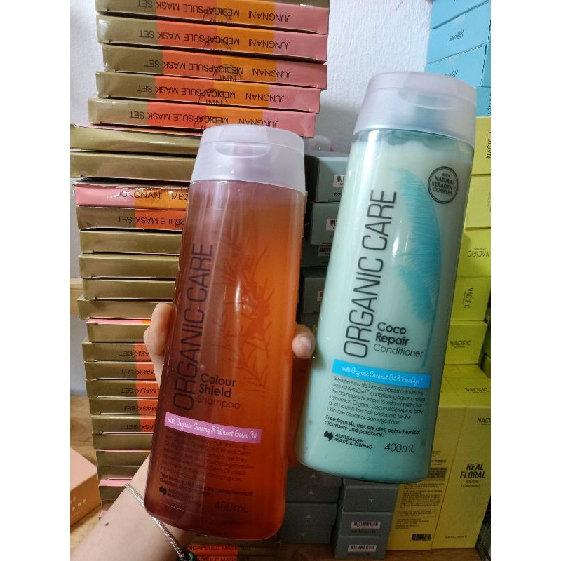 Dầu xả phục hồi và dầu gội dành cho tóc nhuộm ORGANIC CARE