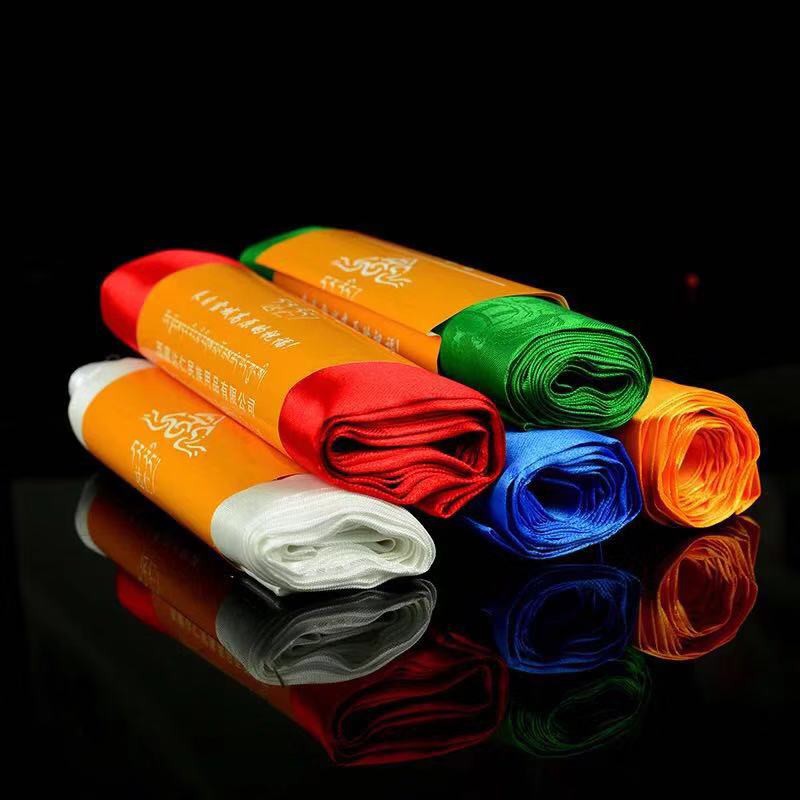 [PHÁP BẢO MINH CHÂU] Bộ 5 Khăn Ban Phước 2,6m (Bộ) - LỤA CHẤT LƯỢNG CAO