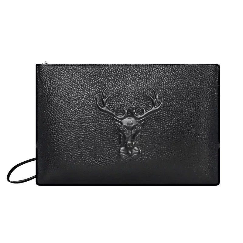 Túi cầm tay nam da bò cao cấp - Túi Clutch nam sang chảnh (Hàng có sẵn)