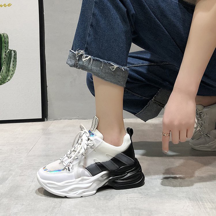 Giày thể thể thao nữ 👟Hot Trend 2020👟 Giày nữ Ulzzang kiểu dáng sneaker, đế pha 2 màu siêu đẹp phong cách cá tính G05 | BigBuy360 - bigbuy360.vn