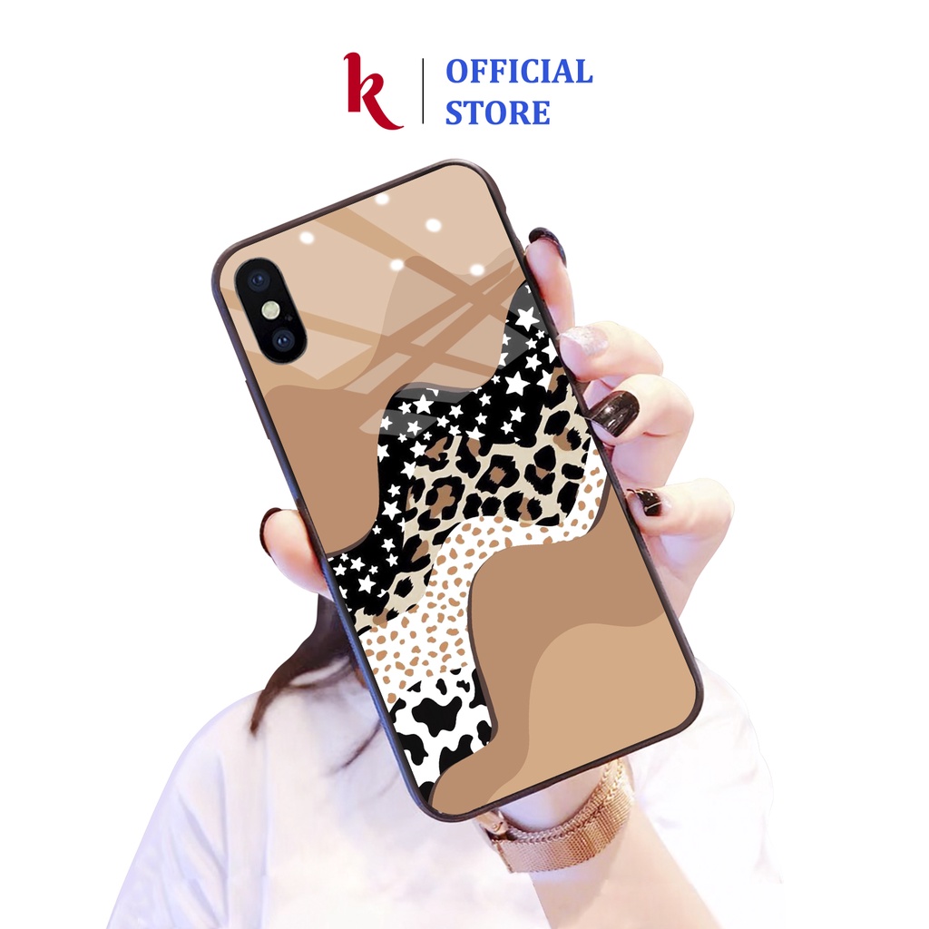 Ốp lưng iphone kính hoa văn độc đáo case 14plus 14 pro max 13 12 promax 11 mini 6 6s 7 8 plus x xr xs Se