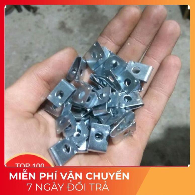 kẹp vít ren xoắn bắt dàn áo wave dream loại 4mm chống trượt( giá 10 chiếc) loại 1