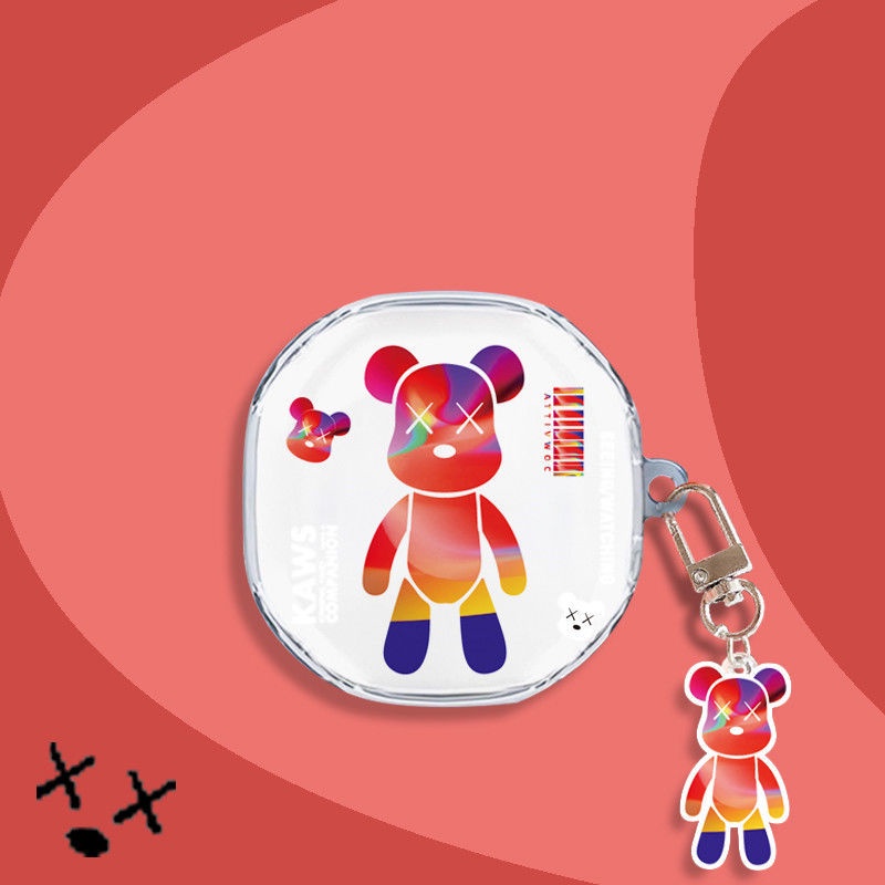 Vỏ đựng bảo vệ cho hộp sạc tai nghe BASEUS Wm01 chống rơi họa tiết hoạt hình đáng yêu