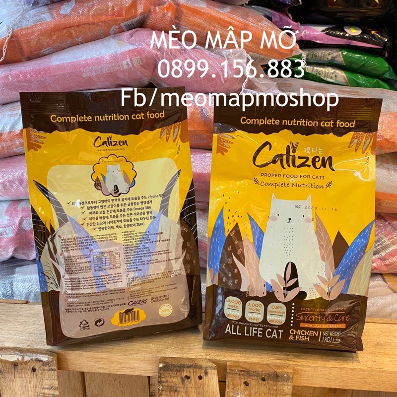 HẠT MÈO MỌI LỨA TUỔI CATIZEN 1kg