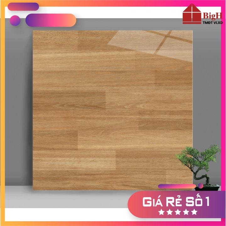 Gạch lát nền Catalan vân gỗ 60x60 6120 .Kháng acid, kiềm chịu được chất tẩy rửa thông thường- Vật li