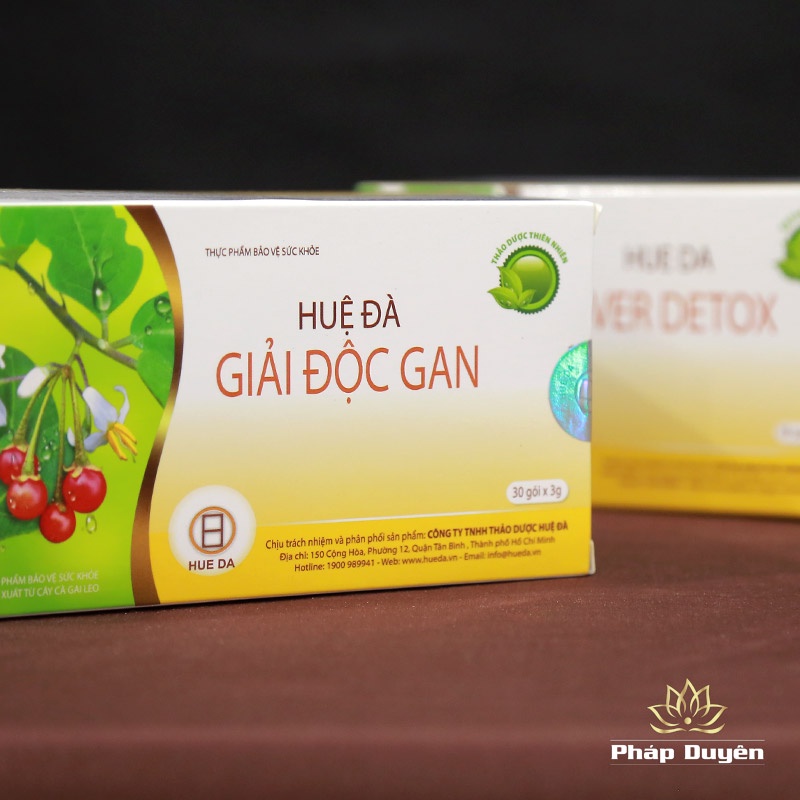 Trà Huệ Đà Giải Độc Gan Quy Nguyên, Hộp 30 Gói