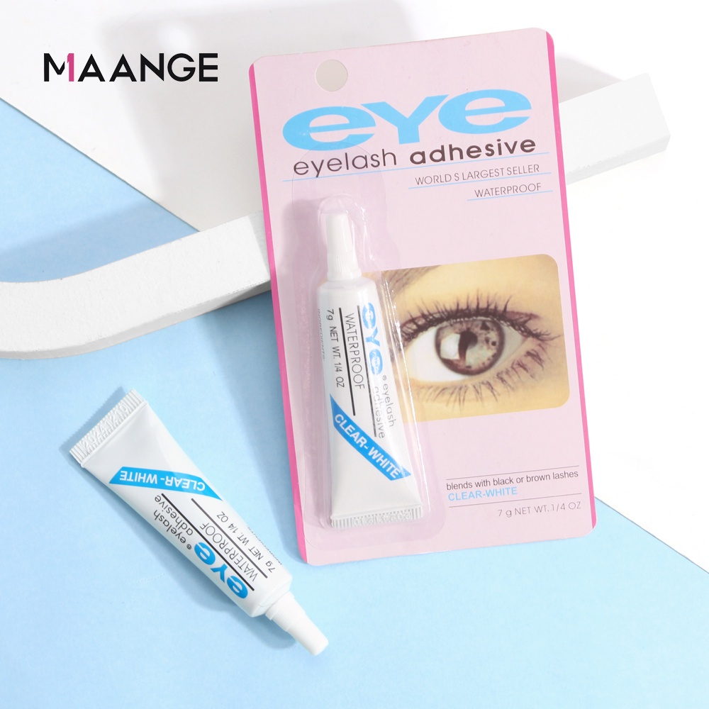 Keo dán mi giả trong suốt Eyelash Adhesive, Keo gắn mi giả độ bám dính siêu cao thiết kế nhỏ gọn